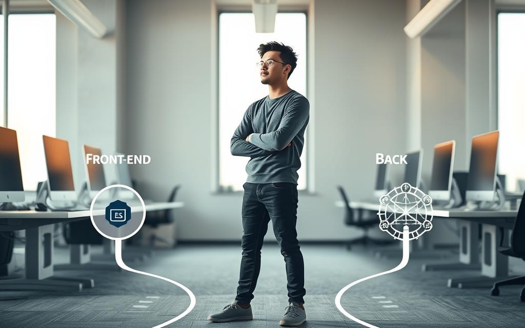 Różnice między front-endem a back-endem – co warto wybrać?